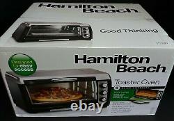 Hamilton Beach Toaster Oven Toasts, Bake, And Broil. Fits 12 In Pizza New
