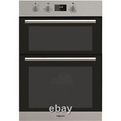 Hotpoint Newstyle Electric Built In Double Oven Stainless Steel DD2540IX