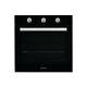 Indesit Aria Electric Fan Assisted Single Oven Black
