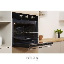 Indesit Aria Electric Fan Assisted Single Oven Black IFW6330BL