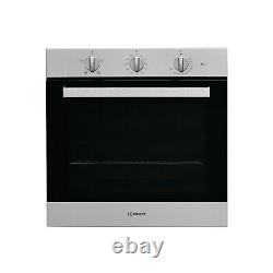 Indesit Aria Electric Fan Assisted Single Oven Stainless Steel