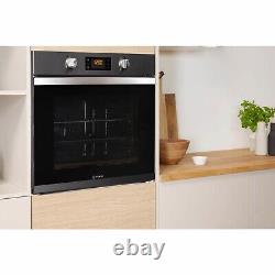 Indesit Aria Electric Single Oven Stainless Steel IFW3841PIX