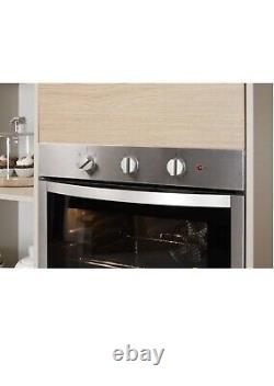 Indesit DFW 5530 IX UK Built In 60cm Electric Single Oven Stainless Steel