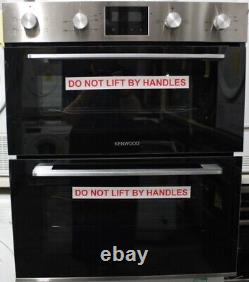KENWOOD KBUDOX21 Electric Built-under Double Oven Black & Stainless Steel