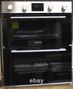 KENWOOD KBUDOX21 Electric Built-under Double Oven Black & Stainless Steel