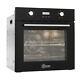 Led Display Electric Single Oven Built In 70l 6 Funcitions Clock Timer With Fan