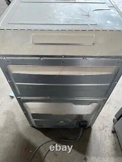 LOGIK LBIDOX18 Electric Double Oven Silver Fully Working