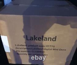 Lakeland Digital Electric Mini Oven Multifunction Oven, Grill &Rotisserie