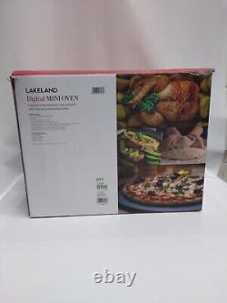 Lakeland Mini Oven Grill Digital Multifunction BLACK Rotisserie RRP £199.99