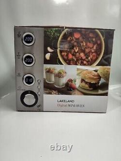Lakeland Mini Oven Grill Digital Multifunction STAINLESS Rotisserie RRP £199.99