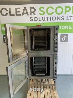 Lincat eco 9 covection oven double stack + stand 415v commercial Rational