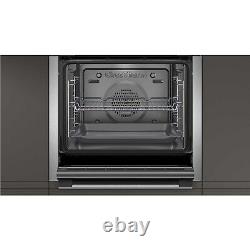 Neff B3CCC0AN0B N30 Slide & Hide 5 Function Electric Single Oven Stainless Ste