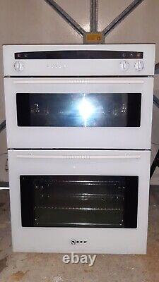 Neff Double circotherm electric oven U1421W0GB Built-in White 60cm