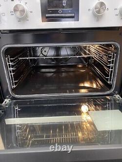 New Graded Zanussi ZOD35661WK Built-In Electric Double Oven White 82cm Tall