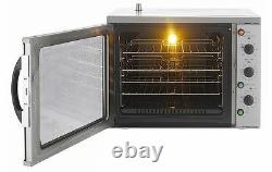 New Infernus Commercial Electric Convection Oven 108 ltr 4x 1/1 GN Bake Off