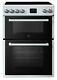 New World Nwls60dew Free Standing 60cm 4 Hob Double Electric Cooker White
