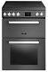 New World Nevis Nwnv60cb Free Standing 60cm 4 Hob Double Electric Cooker Black