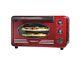 Nostalgia Rtov2rr Convection Toaster Oven 0.7 Cu Ft Built In Timer Metallic Red