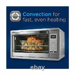 Oster Digital Countertop Convection Oven XL Stainless Steel TSSTTVDGXL SHP New