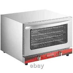 Oven Countertop Convection Adjustable Heat Half Size Food 1.5 Cu. Ft. 120V 1600W