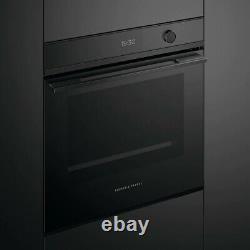 Oven Fisher & Paykel Series 9 OB60SDPTDB1 72L Built-In Electric Black A+ Ra