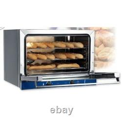 Oven electric convection baguette bread pastries 3 pans 60x40 RS0890