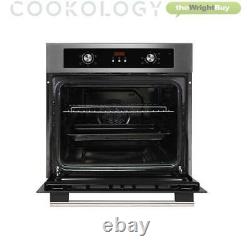 Pack Oven Hob Cookology 60cm Digital Fan Oven & Touch Control Ceramic Hob Pack