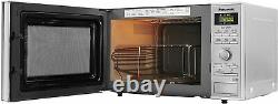 Panasonic NN-GD37HSBPQ 1000w Inverter Microwave Oven with Grill 23L Silver