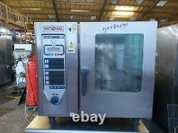 Rational CPC61 combi Oven 3 phase electric commercial 6 grid combi oven Used