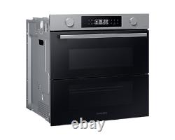 SAMSUNG Smart Electric Oven with Dual Cook Flex Silver NV7B45205AS/U4 Series 4