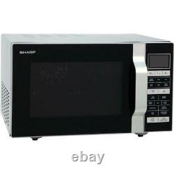 SHARP R860SLM 25L 900W Silver Combination Microwave Oven Grill + 1 Year Warranty