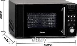 SMAD 20L 3-in-1 Convection Microwave Oven Digital Timer 9 Auto Menus Easy clean