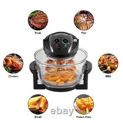 SUPERLEX Halogen Oven Cooker Convection Air Fryer 1400W Temperature Control