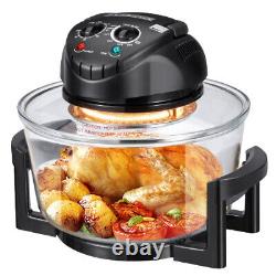 SUPERLEX Halogen Oven Cooker Convection Air Fryer 1400W Temperature Control