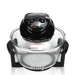 SUPERLEX Halogen Oven Cooker Convection Air Fryer 1400W Temperature Control