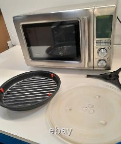Sage The Combi Wave 3-in-1 Air Fryer Convection Oven Microwave Silver (Dirty) B+