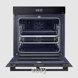 Samsung NV7B4355VAK Single Oven Dual Cook Flex Pyrolytic in Black