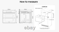 Samsung NV7B5740TAS Series 5 Smart Oven with Dual Cook Flex and Air Fry