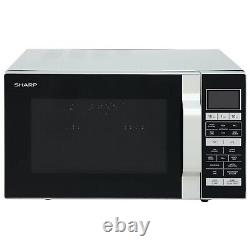 Sharp 25L 900W Digital Combination Flatbed Microwave Oven Silver R860SLM