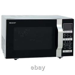 Sharp 25L 900W Digital Combination Flatbed Microwave Oven Silver R860SLM