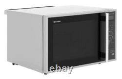 Sharp R959SLMAA 40 Litre Combination Microwave Oven Silver / Black