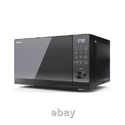 Sharp YC-GC52BU-B 25 L 900W Microwave Oven with Grill and Convection Black