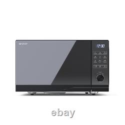 Sharp YC-GC52BU-B 25 L 900W Microwave Oven with Grill and Convection Black