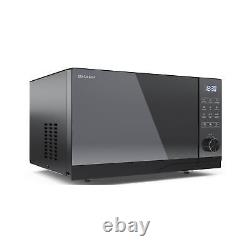 Sharp YC-GC52BU-B 25 L 900W Microwave Oven with Grill and Convection Black