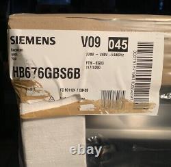 Siemens HB676GBS6B Built In Pyrolytic Single Oven Stainless Steel