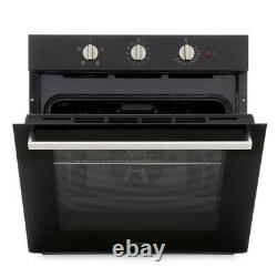 Single Built In Oven Electric 66L Indesit IFW6330BL Black