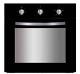 Single Electric Fan Oven In Black, Multi-function With Timer -fso59bl Hw180223