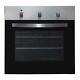 Single Electric Fan Oven In Stainless Steel, 60cm Built-in / Under Sia Ub01so