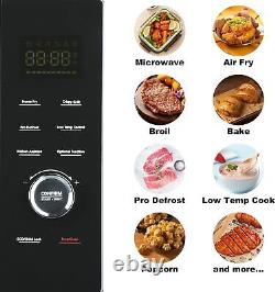 Smad 1000W Microwave Oven 34L Convenction&Grill Fry /Lock/Steam Clean Function