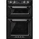 Smeg Double Oven Dosf6920n1 60cm Graded Black Victoria Built In (jub-7310)